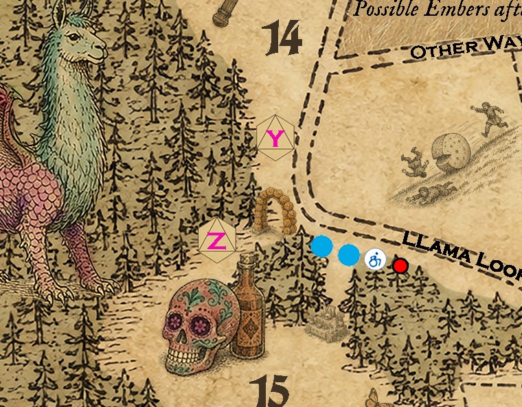 Map detail — the Effigy